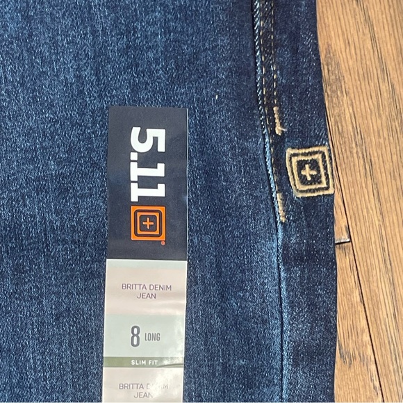 5.11 Tactical NWT Women’s BRITTA SKINNY DENIM JEAN Size 8 Long - Picture 13 of 14